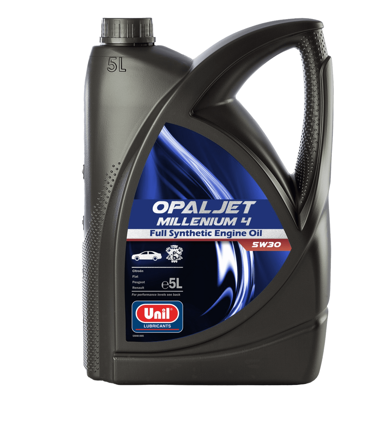 Моторное масло Unil OPALJET MILLENIUM 4 5W30, 5л